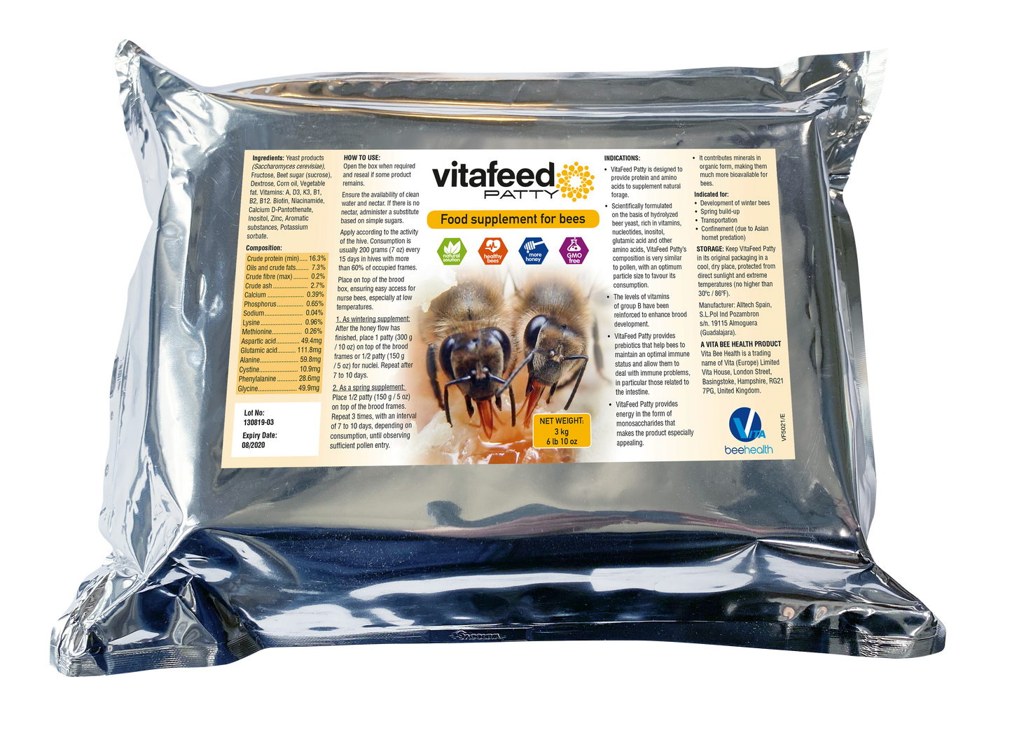 VitaFeed Patty 10x300g
